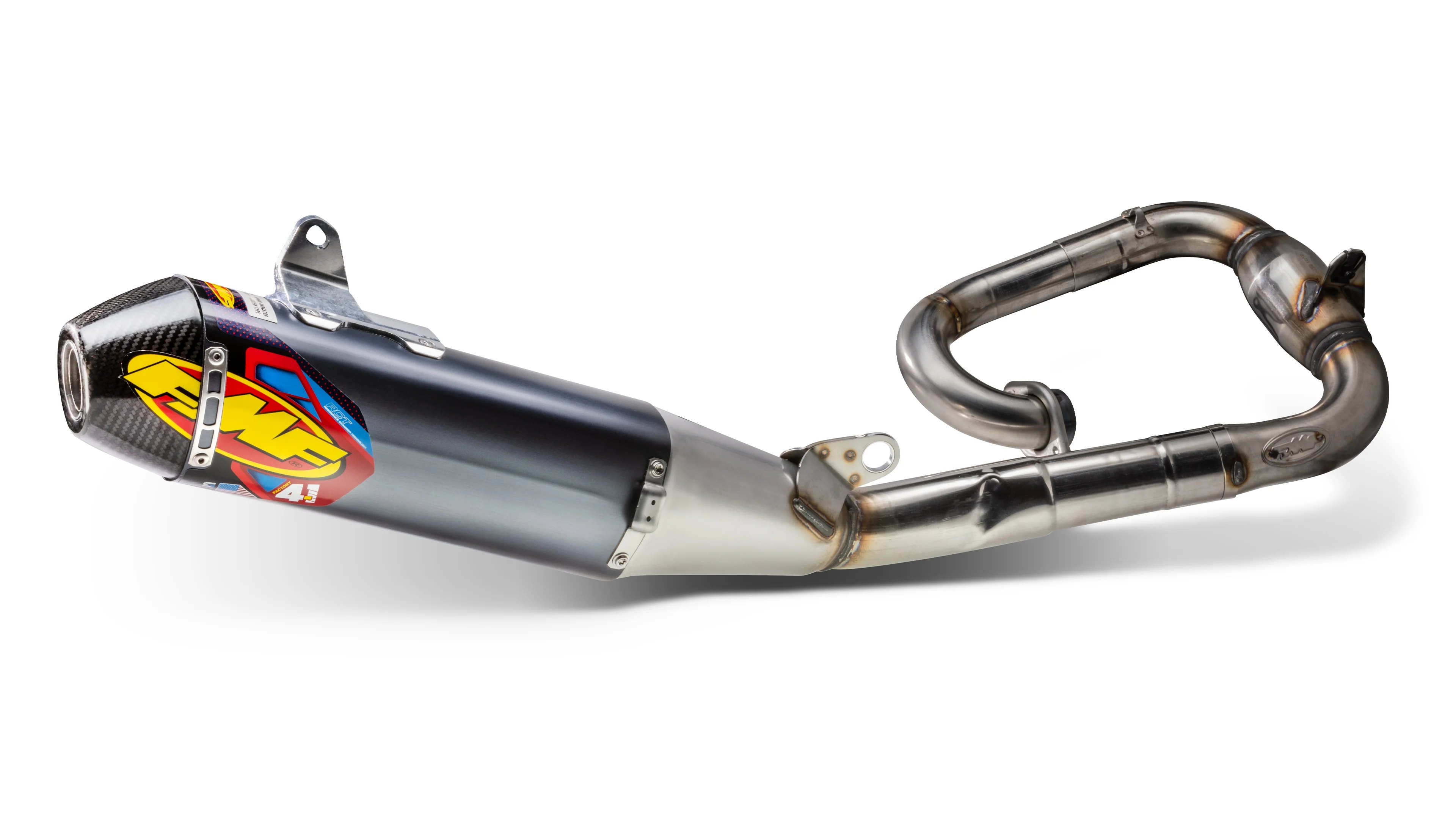STAINLESS STEEL ALUM. FACT-4.1 RCT W/R.CARBON CAP FULL SYSTEM  044456