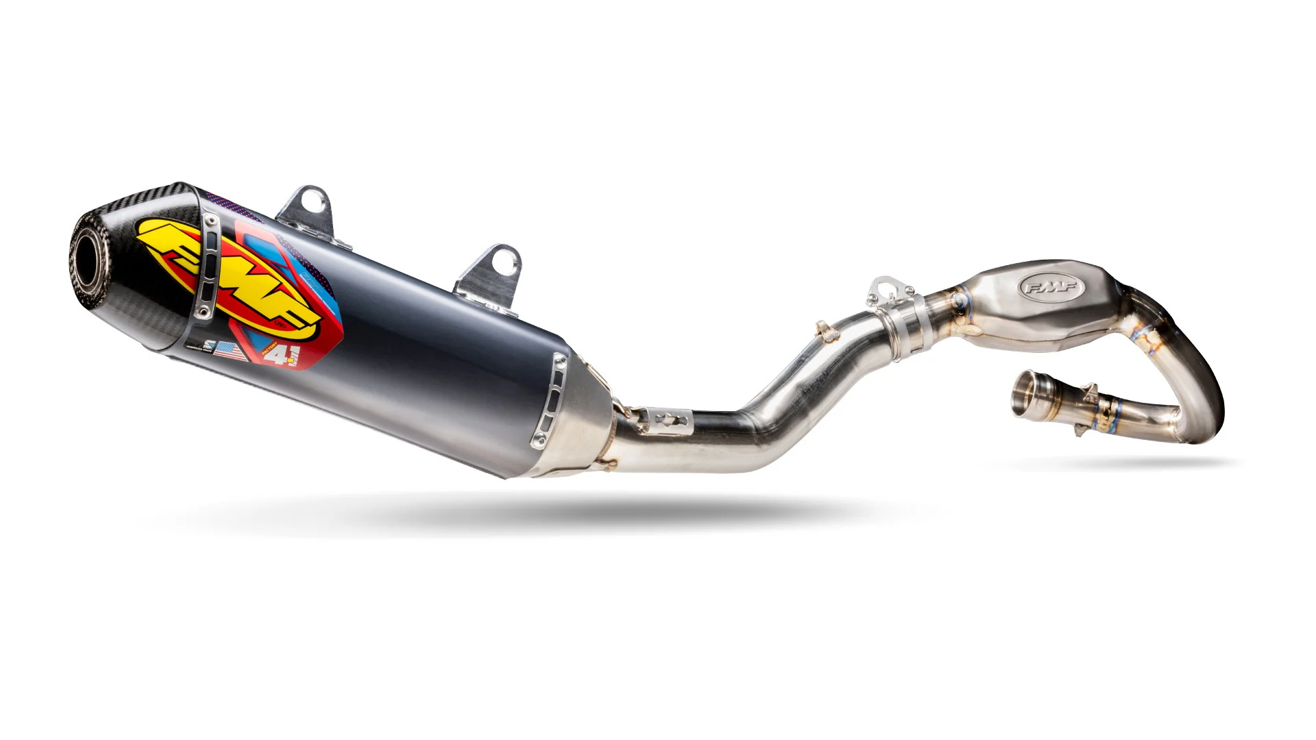 STAINLESS STEEL ALUM. FACT-4.1 RCT W/R.CARBON CAP FULL SYSTEM  045638