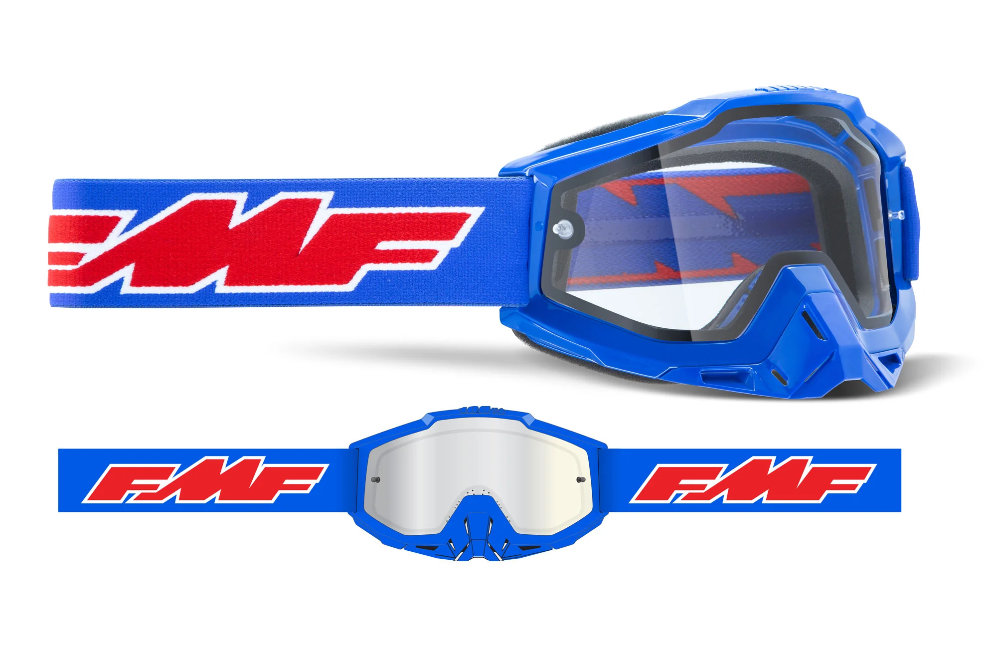 FMF POWERBOMB Enduro Goggle - Clear - Image 5