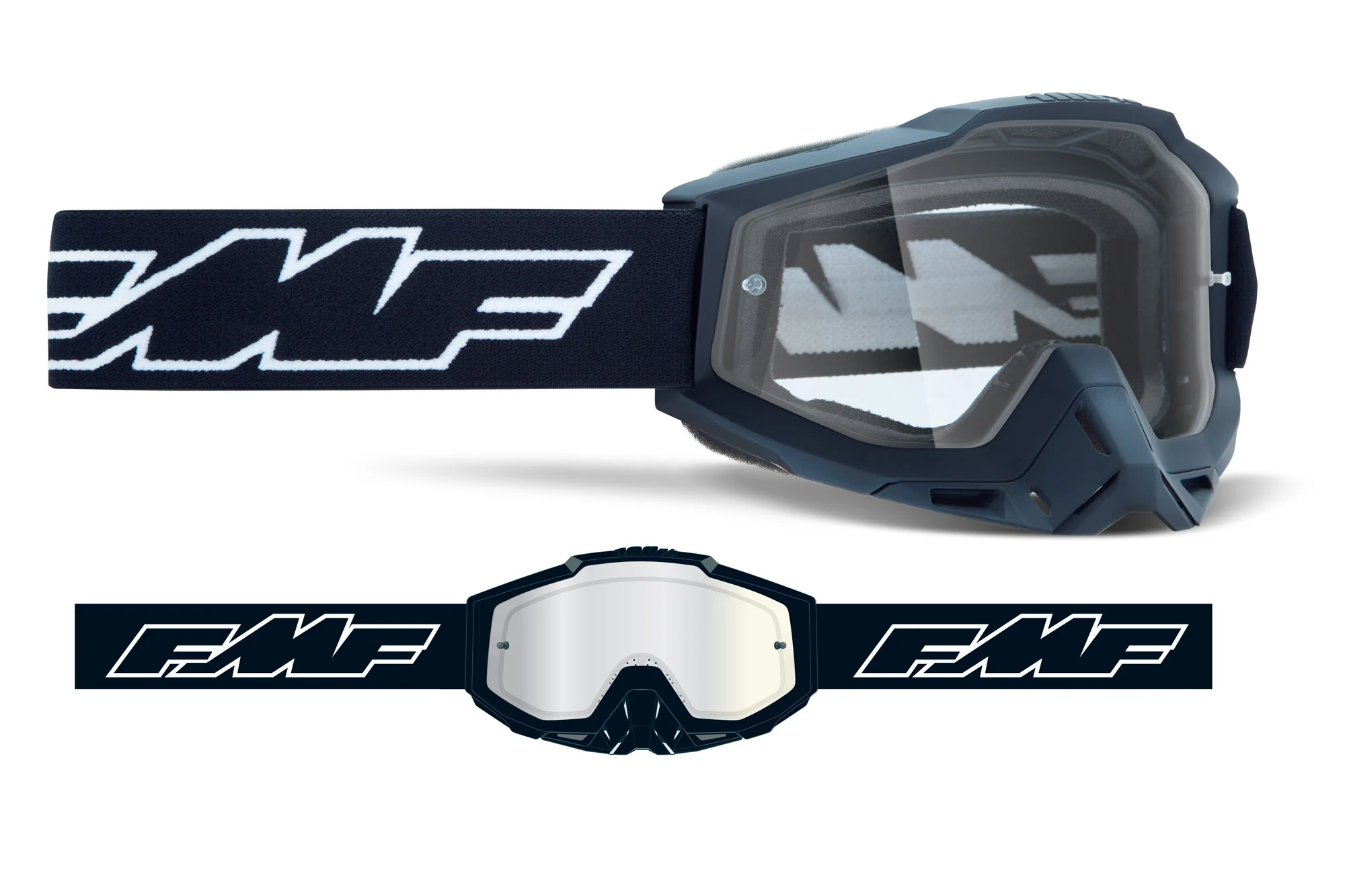 FMF POWERBOMB Goggle - Clear - Image 6