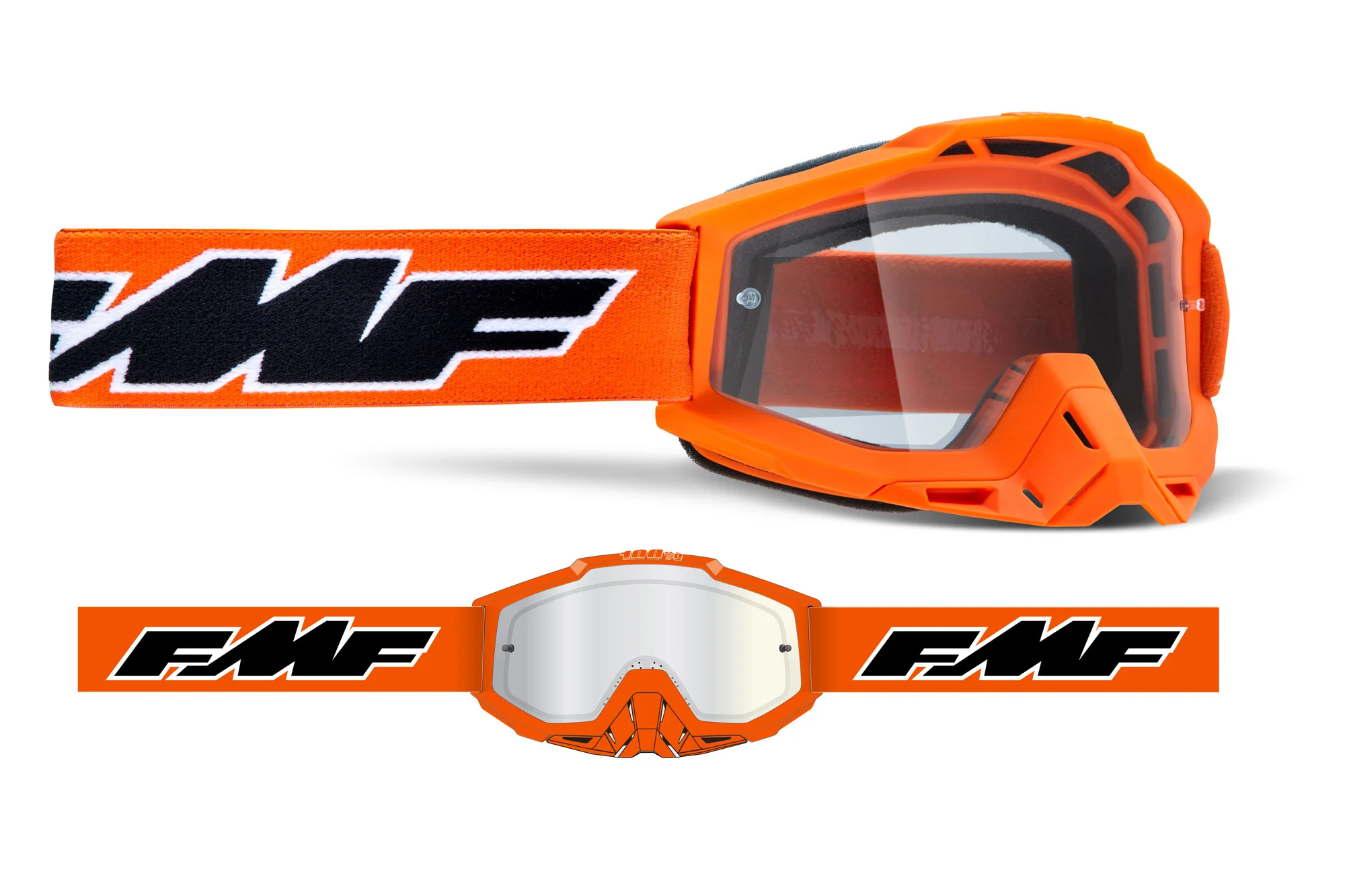 FMF POWERBOMB OTG Goggle - Clear - Image 7