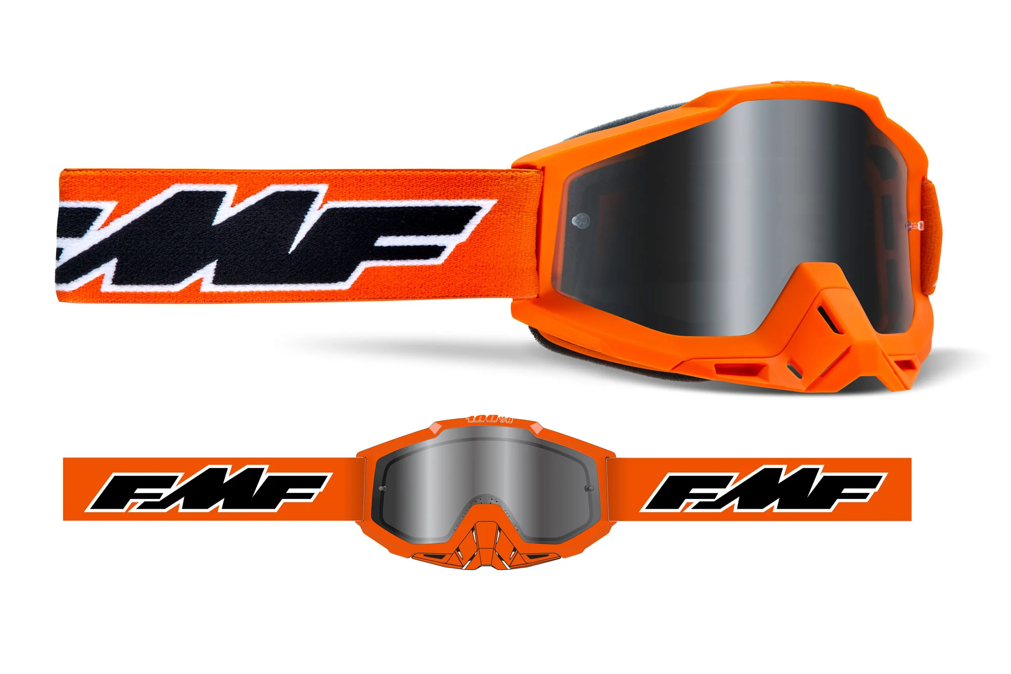 FMF POWERBOMB Sand / Desert Goggle - Smoke - Image 7