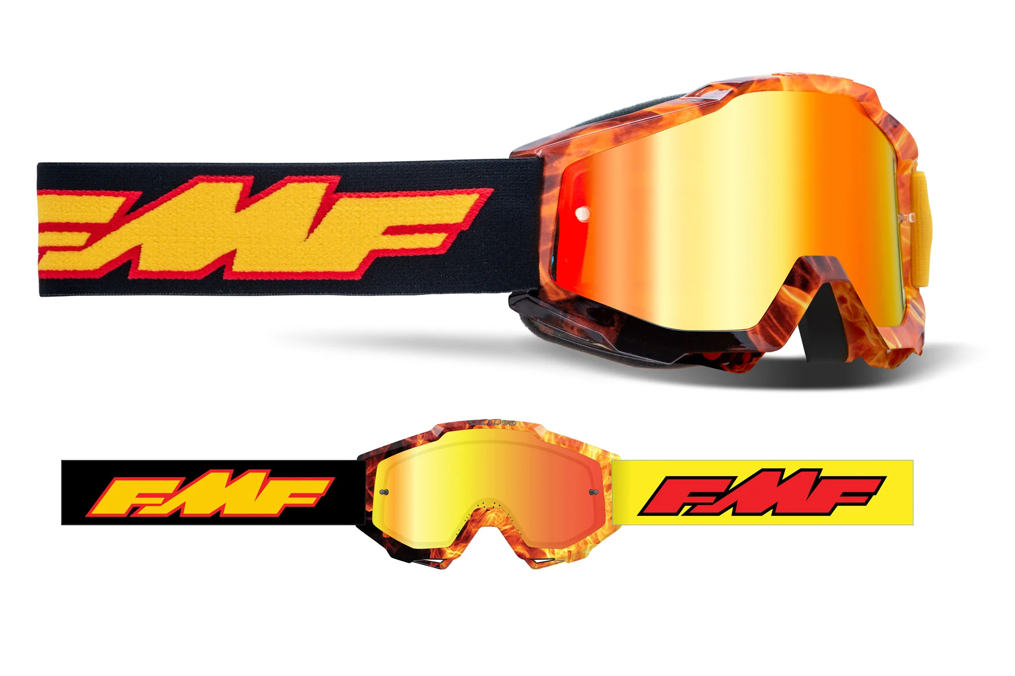 FMF POWERBOMB YOUTH Goggle - Mirror - Image 9