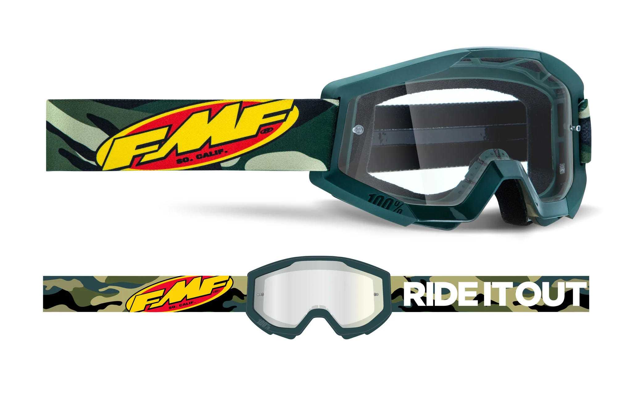 FMF POWERCORE Goggle - Clear - Image 3