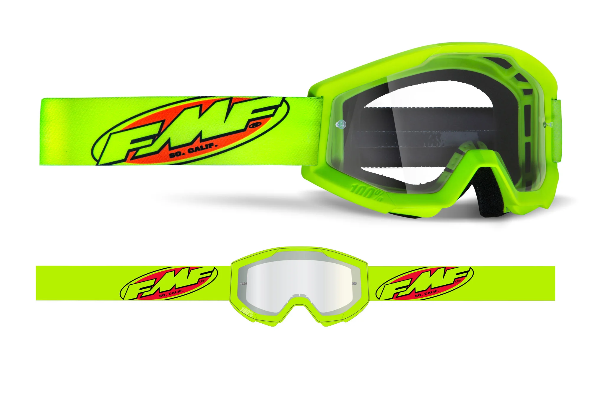 FMF POWERCORE Goggle - Clear - Image 9