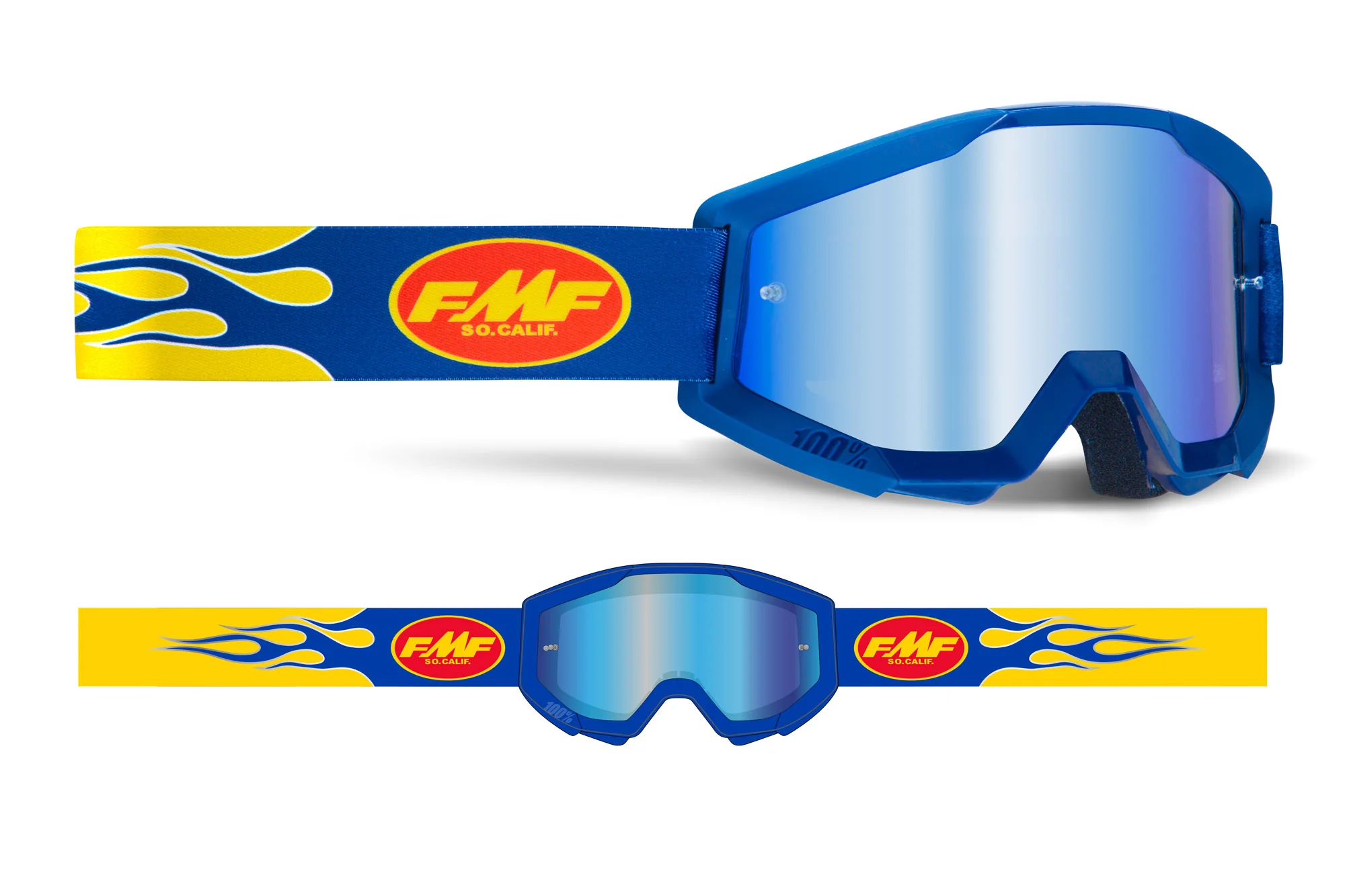FMF POWERCORE Goggle - Mirror - Image 12