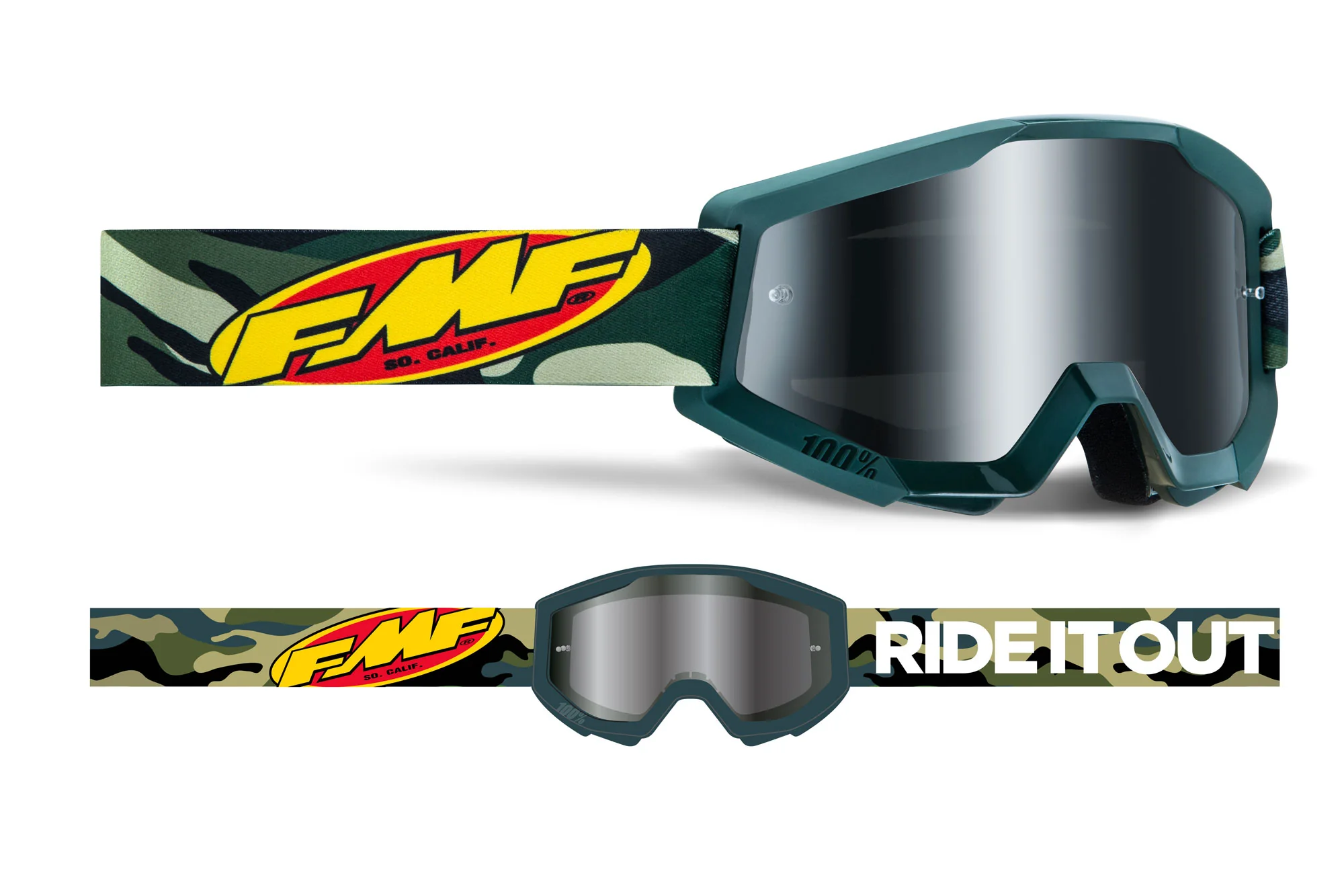 FMF POWERCORE Goggle - Mirror - Image 4