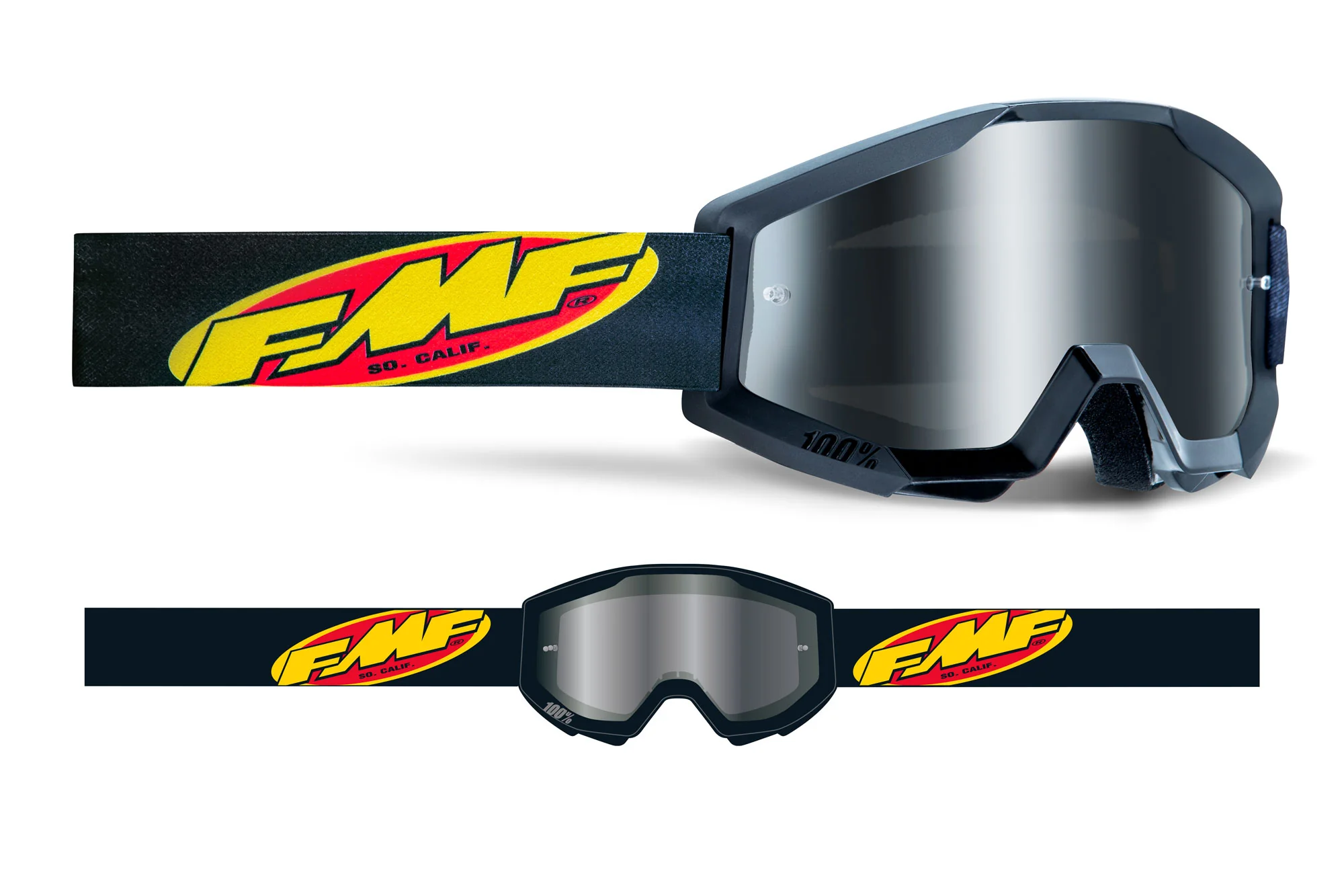 FMF POWERCORE YOUTH Goggle - Mirror - Image 6