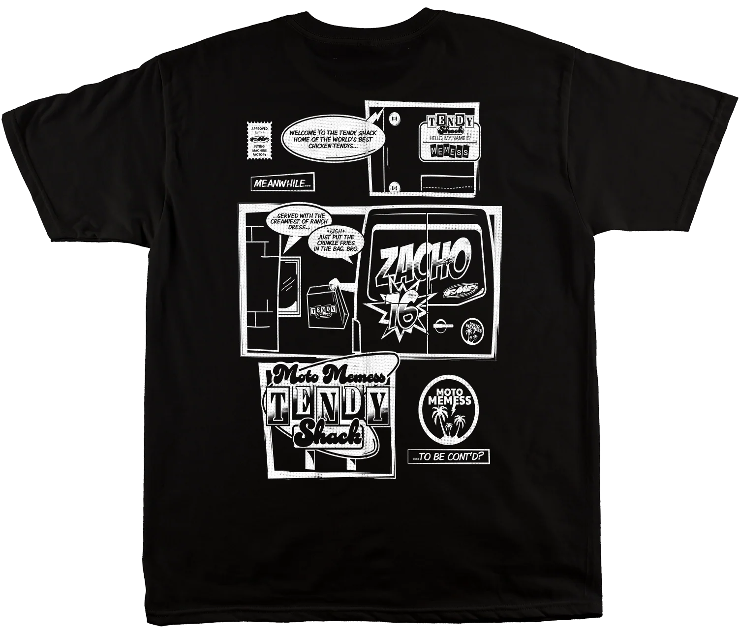 FMF X MOTOMEMESS X ZACHO TEE - Image 3