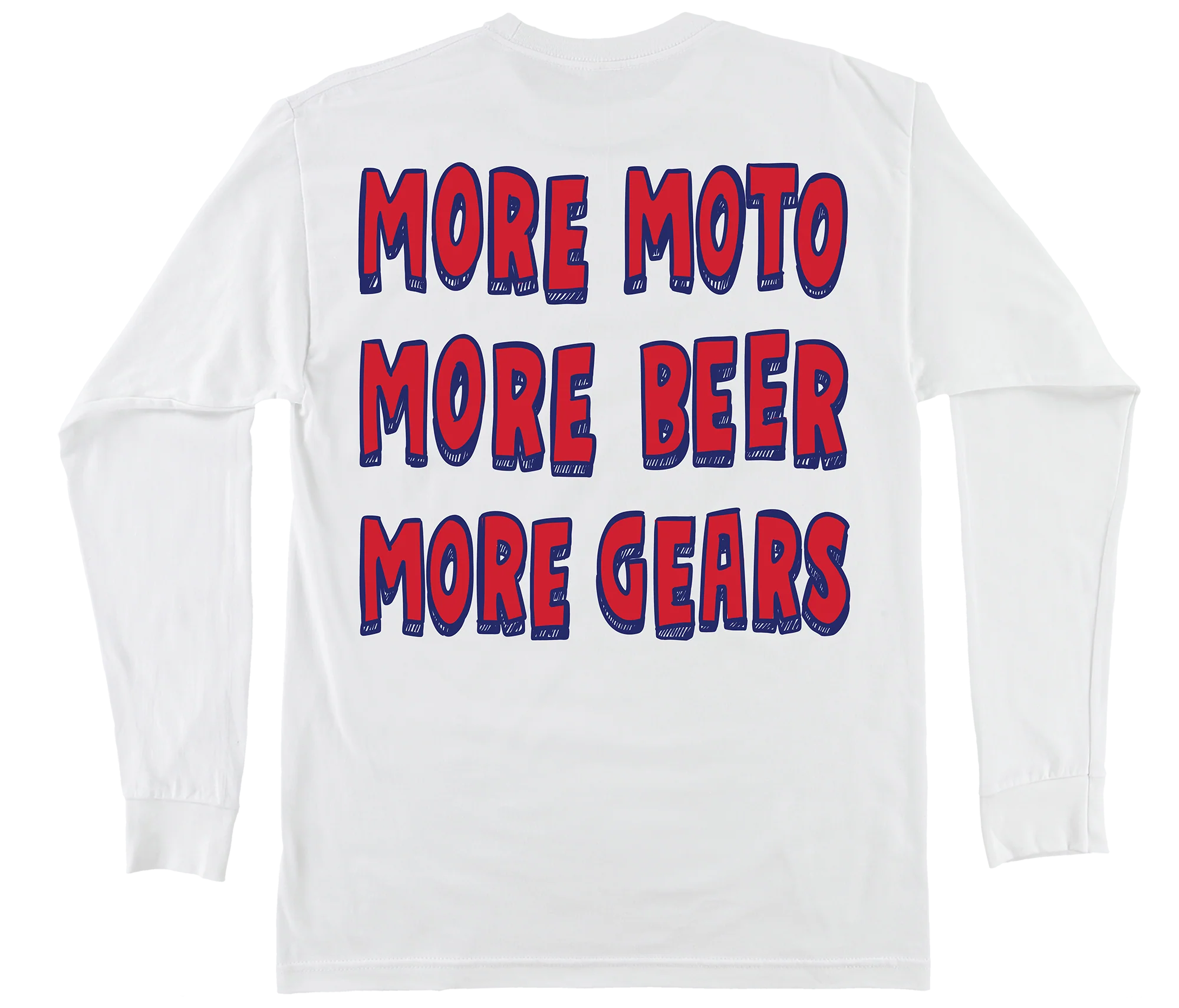 MORE MOTO L/S TEE